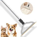 Pet Hair Remover for Carpets Adjustable Long Handle Carpet Rake for Dog Cat Hair Removal Powerful Carpet Hair Removal Broom Reusable Large Fur Scraper Tool