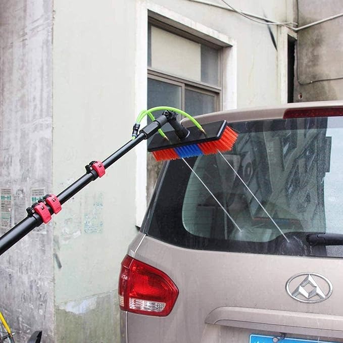 Window Cleaning Telescopic Brush 3.6-11m Water Fed Telescopic Brush/Extendable Cleaner Conservatory Roof Suitable for Photovoltaic Panel CleaningTrucks Windows