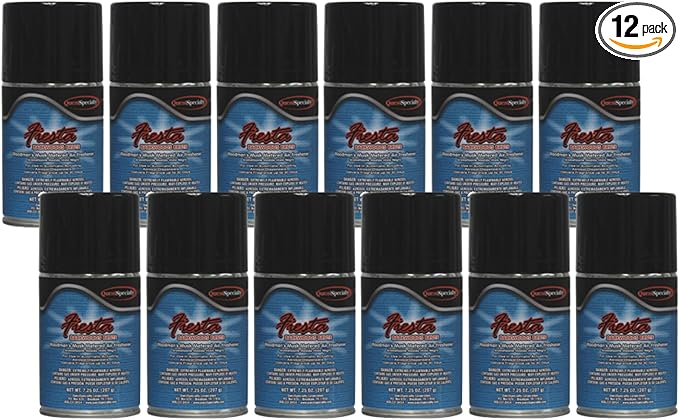 Quest 3662 FIESTA BACKWOODS BRUTE Metered Air Freshener (Case of 12)) Works in all metered dispensers