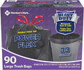 Member Mark 33-Gallon Power-Guard Drawstring Trash Bags (90 ct.) - Trash Bags (3 Pack)
