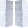 SIMPLI-MAGIC 79142 Shop Towels 14x12 150 Piece White (Pack of 4 600 Count Total)