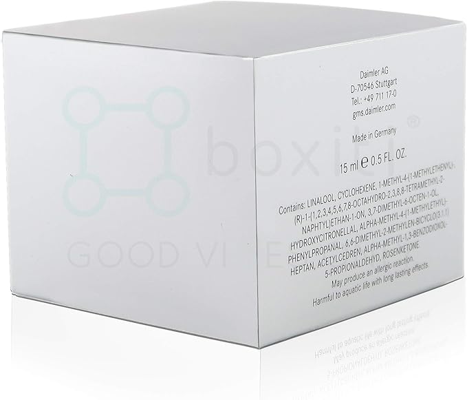 Boxiti Set – Gingery Mood for Mercedes Benz Air Freshener System Genuine Perfume for Mercedes Interior Cabin Fragrance for Mercedes Cars Equipped with Air Balance Package (P21) and Boxiti Wipe