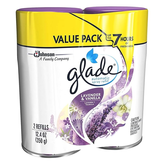 Glade Automatic Spray Refill - Lavender &amp Vanilla 6.2 oz