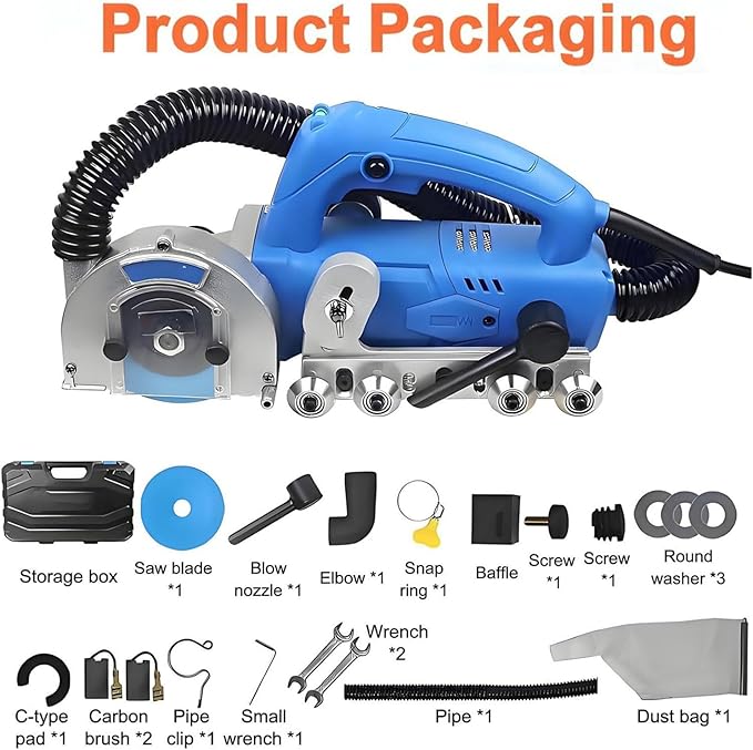 Electric Grout Removal Tool 1200W 9000RPM Tile Grout Remover Machine Professional Grouts Removal Machine for Cleaning Shower Tile Joints Floor Gaps(Machine+1.2mm Seam Cleaning Sheet)
