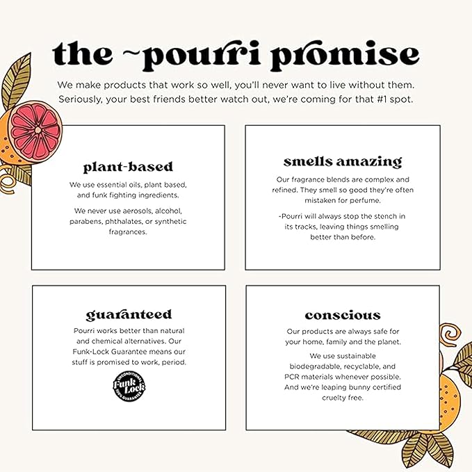 Poo-Pourri Before-You-Go Toilet Spray Spring 2 Oz Variety Pack– Maple Pumpkin Sugar Toasted Toots and Balsam Bum