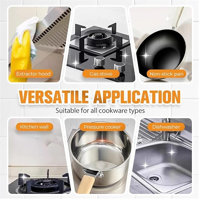 Stainless Steel Scratch Eraser 2026 New Magical Nano-Technology Stainless Steels Cleaning Paste Multi-Purpose Scratch Remover Paste For Oven Refrigerator Dishwasher (2PCS)