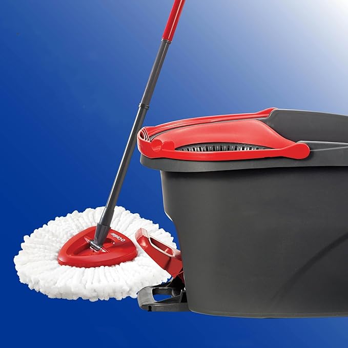 Mop and Bucket System for Floor Cleaning Spin Mop with Bucket Household Supplies Tools Extended Handle for Household Hardwood Floor