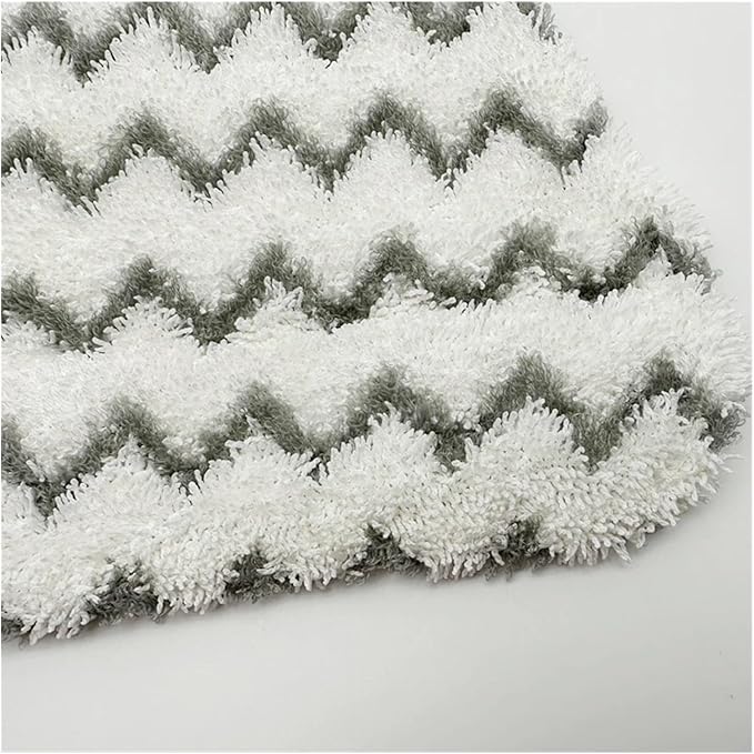 Compatible for Midea Sc2 Cleaner Vacuum 2 in 1 Replacement Microfiber Steam Pads Mop Cloths Home Floor Cleaning Mop Accessories(2 Pcs)
