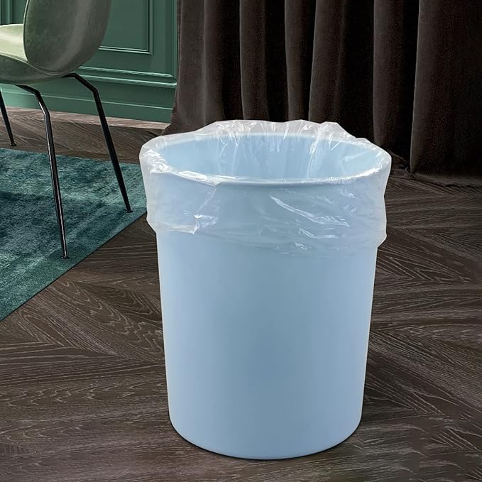 4 Gallon Clear Trash Bag Bathroom Garbage Bag 1500 Counts 15 Rolls