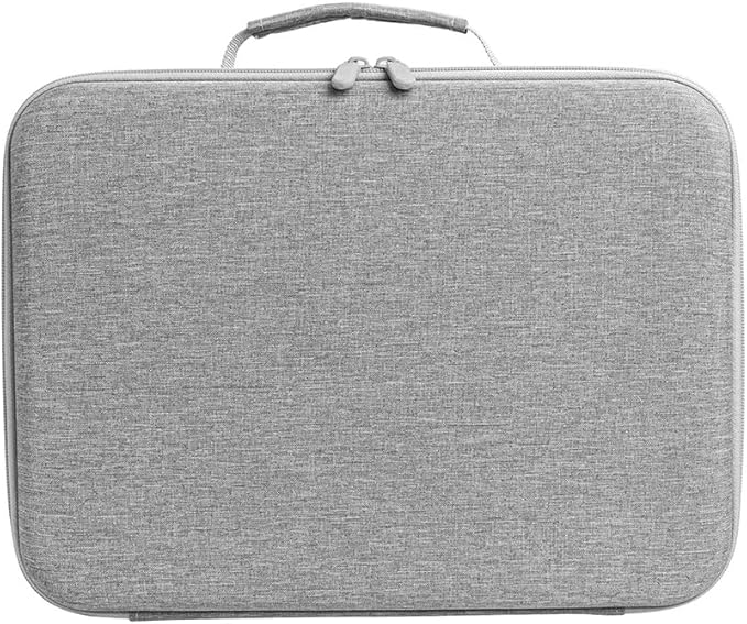EVA Hard Shell Carrying Case for Ecovacs Mini Window Cleaning Robot Protective Storage Bag Box (Grey)