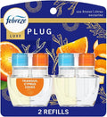 Feb-reze Plug In Refills New Spring Limited Edition Plug In for Odor-Fighting Fade Defy PLUG Air Freshener (2) Count of 0.87 fl oz Refills (Tranquil Cyprus Coves)