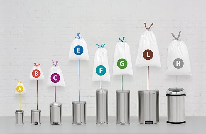 Brabantia Bin Liners Size A 3 L - 60 Bags