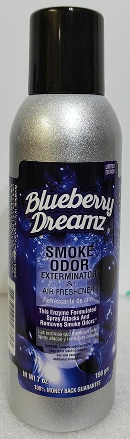 Smoke Odor Exterminator 198 gm/ 7 oz Large Spray Pineapple Coconut Set of Three Cans. Assortment (3) Includes Pineapple Coconut Blueberry Dreamz and PotPaya.