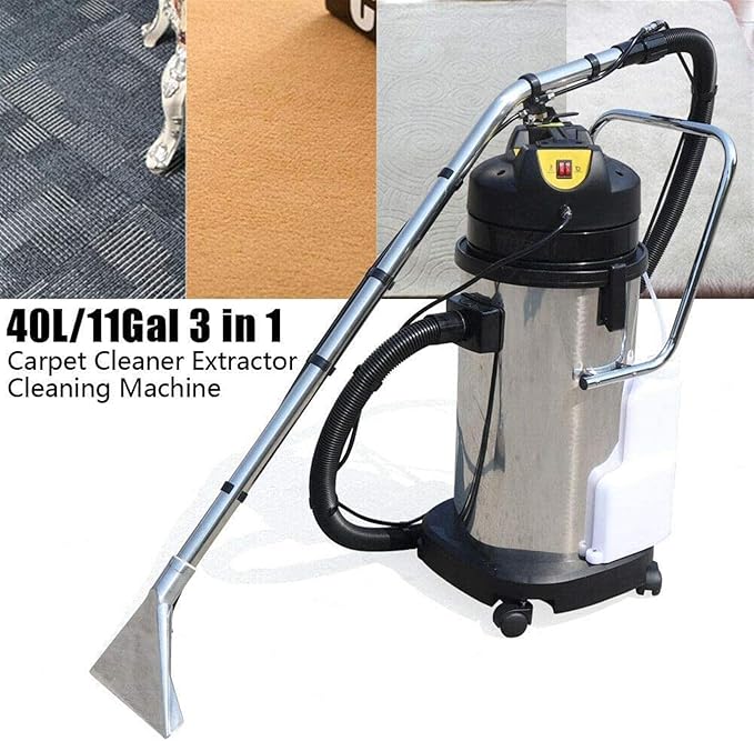 Carpet Cleaner Machine Stainless Steel BodyWith 3 In 1 Portable Extractor For Car Detailing Ultimate Cleaning Power