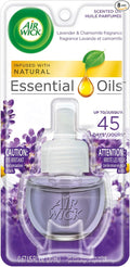 Air Wick Scented Oil Air Freshener Lavender and Chamomile 1 Refill 0.67 Ounce (Pack of 8)