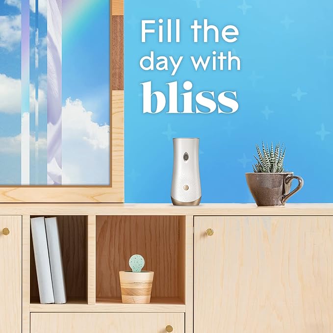 Glade Automatic Spray Refill Air Freshener for Home and Bathroom Cotton Cloud Dream 6.2 Oz 2 Count