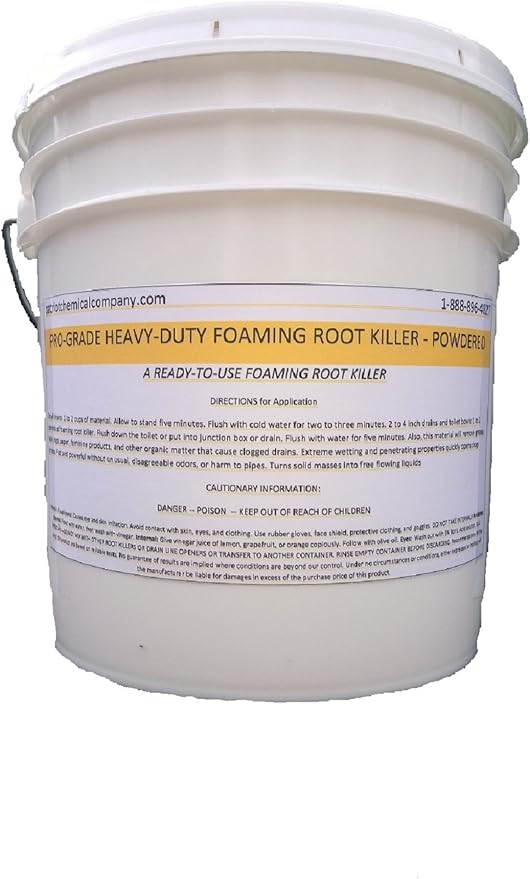20 Pounds Foaming Root Killer Powder Industrial Strength