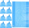 Tear-resistant Large Plastic Trash Bags 50pcs 80x100cm Blue Heavy-duty Garbage Bags for Kitchen Bathroom Office Waste Disposal