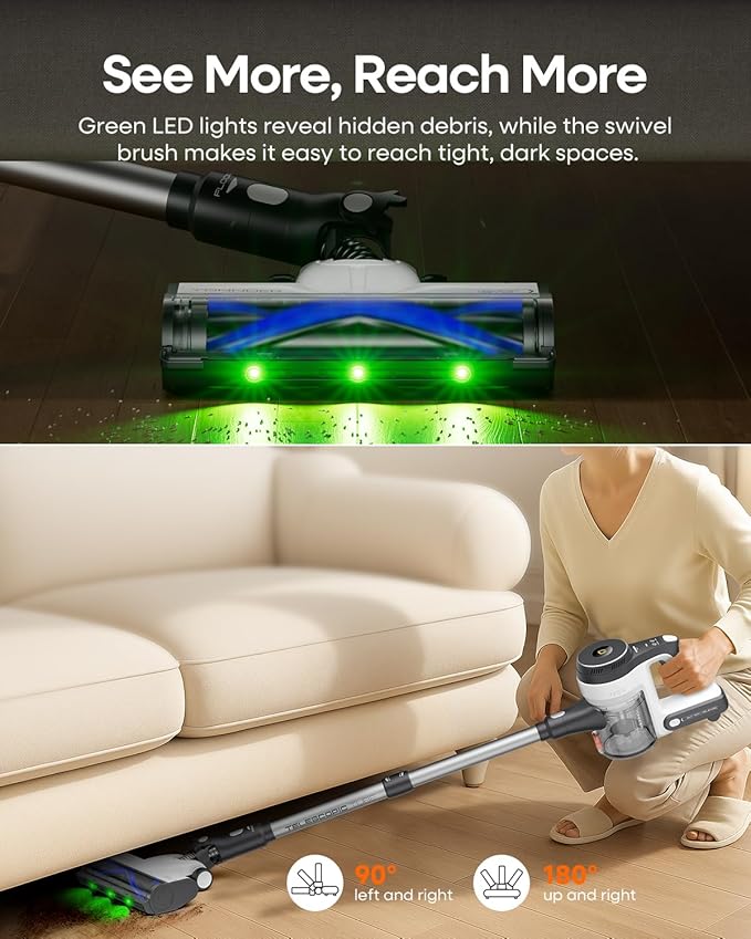 YONNDER Cordless Vacuum Cleaner M1 (Matt Nickel)