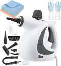 Handheld Steam Cleaner Steamer Pro 10 In 1 Handheld Pressure Multi Purpose Cleaner Home Use (Gray)
