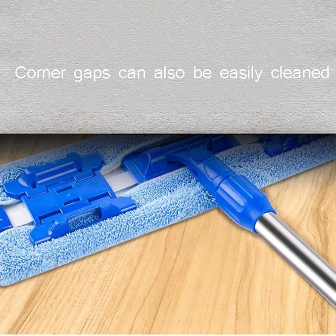 Microfiber Hardwood Floor Mop Washable &amp Reusable Flat Mops Cloths/Pads for Wet or Dry Cleaning
