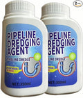 2 Pack Powerful Pipe Dredging AgentDrain Clog RemoverKitchen UnblockerPowerful Sink and Drain Cleaner PowderAll Purpose Fast Foaming Cleaner for Kitchen Bathroom Toilet