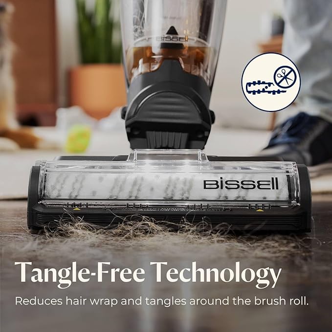 Bissell CrossWave HydroSteam Deluxe Wet Dry Vac Multi-Purpose Vacuum Wash and Steam Formula Included Blue 3515Q