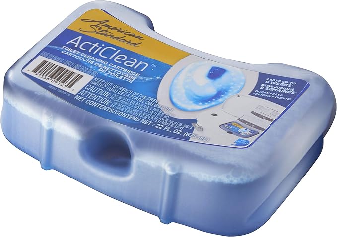American Standard 1466.006L Acticlean Toilet Cleaning Cartridge (Pack of 6)