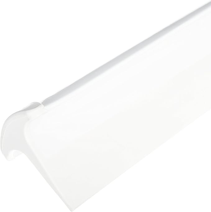 SPARTA 20 Floor Squeegee Replacement Head Seamless Rubber with Rust-Free Plastic Frame for HACCP Compliance Heavy-Duty Industrial Use Thermoplastic Rubber 20 Inches White