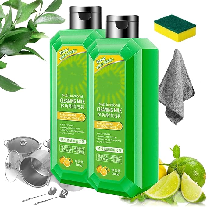 Cleaning Milk House Cleaner 2025 New Powerful Multifunctional Concentrated Cleansing Lotion For Household Kitchen Household Kitchen to Heavy Oil Stains (2)