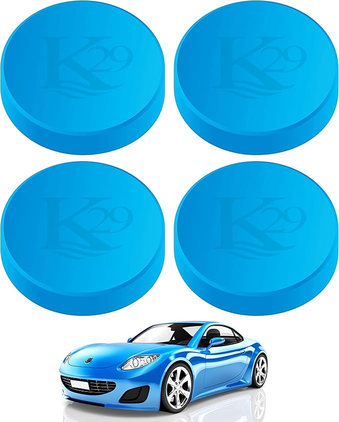 4X New Car Scent Stones K29 Keystone Natural Aroma Air Freshener Odor Eliminator Blue