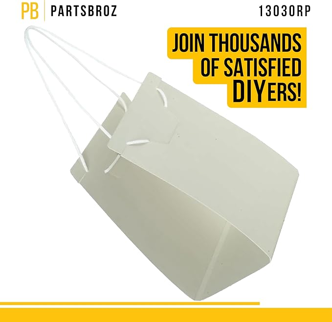 PartsBroz 13030RP Compactor Bag Carrier With Handles - Compatible With Whirlpool KitchenAid Kenmore Jenn-Air Trash Compactor - Replaces AP4330488 13030 1401995 14210611 4163435 PS1782408 675305 675395