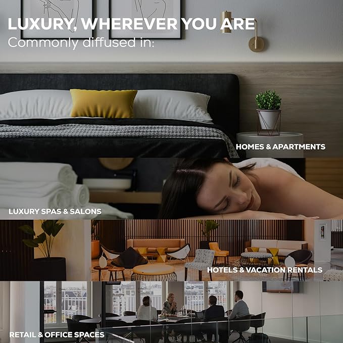 Aroma Country 1 Way Diffuser Oil - Luxury Hotel Santal Fragrance Oil for Diffuser Refill Sandalwood Home Aroma Diffusers &amp Room Spray - My Way Premium Aromatherapy Oils &amp Home Scent (4 Fl Oz)