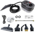 2500W Portable Handheld Steam Cleaner Multi-Function Nozzle/6-Speed Adjustment for Stain Removing Kitchen Bathroom Tiles Range Hood car Windows