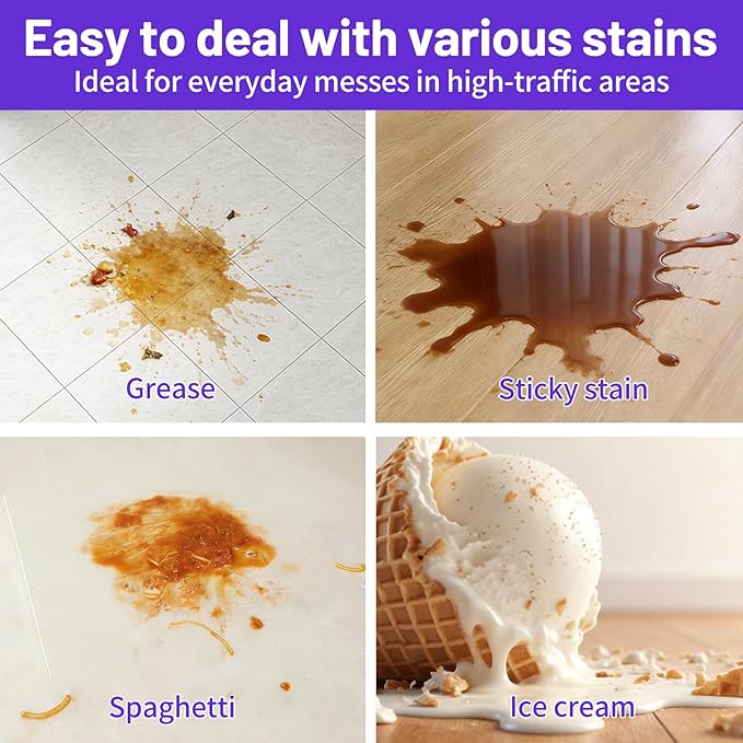 Multi-Surface Floor Cleaning Solution Compatible with Dreame Cleaning Solution Lavender Scent Deep Clean Suitable for All Mopping Robot Vacuums and Cordless Wet/Dry Mops (2000 ml)