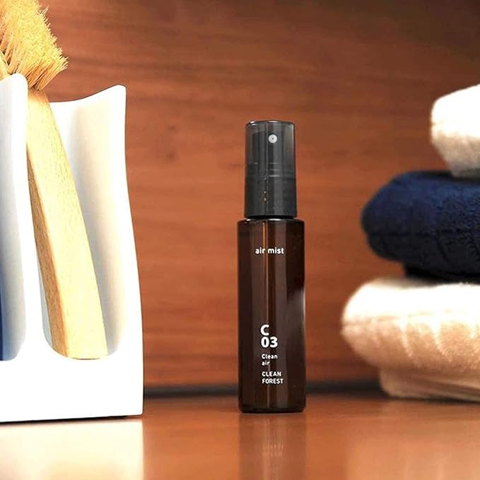 Clean Forest Clean Air Mist Made in Japan with Eucalyptus Globulus Pine Hinoki 50ml