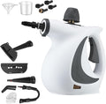 Handheld Pressurized Steam Cleaner with 12 pcs Accessories Portable Steamer for Cleaning Steam Cleaner for Home Use Steamer for Cleaning Car Furniture Floor Upholstery Grout and Tile Deep Gray