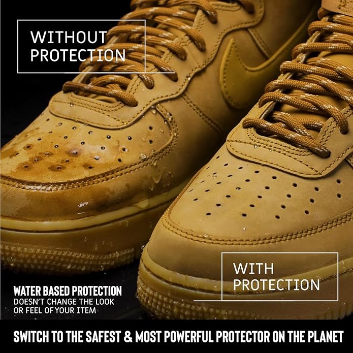 Liquiproof LABS Premium Protector Spray 125ml - long lasting waterproof and stain protection for leather suede nubuck sheepskin and fabrics. For use on shoes handbags trainers boots clothes etc