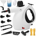Pressurized Upgraded Handheld Steam Cleaner for Home with 13 pcs Accessories Chemical-Free Multi-Purpose 450ML Steamer for Cleaning Car Furniture Floor Tile Grout and Home Use