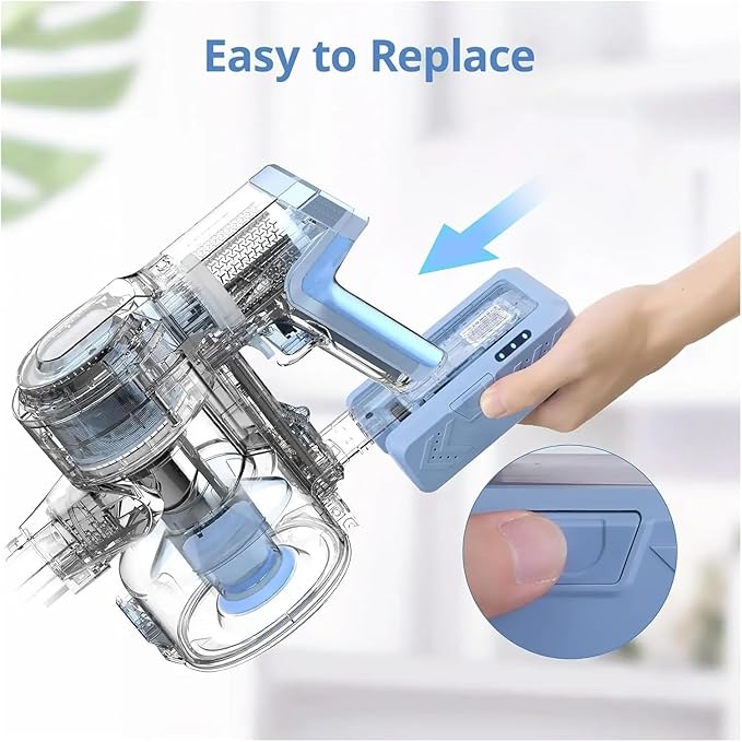 Compatible for Tineco A11 Hero EX Tango Cordless Vacuum Cleaner Replacement Battery 21.6V 3500mAh Long-Lasting Lithium-Ion