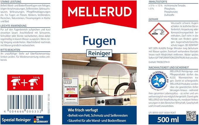 Mellerud Grout Cleaner – 500ml