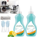 Magic Gel Cleaner for Pots and Pans Professional Gel Cleaner for Pot Bottom Black Pot Bottom Cleaning Gel Bottom of the Pot Black Scale Cleaner Gel Cleaner for Cookware Bottom (2Pcs)