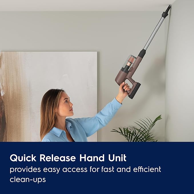 Electrolux Ultimate700 Complete Home Cordless Stick Vacuum with 3 Specialized Nozzles (Multi-Surface Hard Floor &amp Pet) 50-Minute Run Time 4 Power Modes Walnut Brown