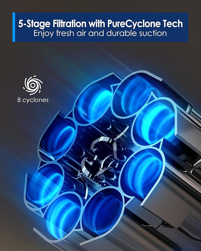 Tineco Floor ONE Switch S7 Wet Dry Vacuum Cleaner Smart Floor Washer Multi-Function Self-Cleaning Extended Battery Lifespan 65Min Runtime ZeroTangle Brush Dual-Edge Cleaning Whole-House Cleaning