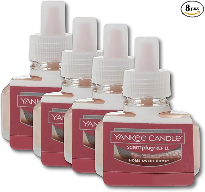 Yankee Candle ScentPlug Refill (2.5 Ounce (Pack of 4) Home Sweet Home)