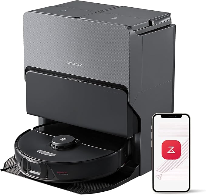 roborock S7 Max Ultra Robot Vacuum Cleaner with Self Emptying Black