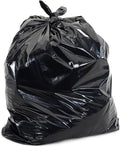 Plasticplace 12-16 Gallon Trash Bags 1.0 Mil Black Tall Garbage Can Liners 24 x 31 (250 Case)