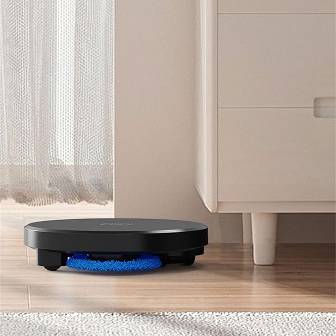 USB Rechargeable Electric Mop Easy to Use 1800mAh Battery Floor Machine Double Wheel Efficient Mopping Device Floor