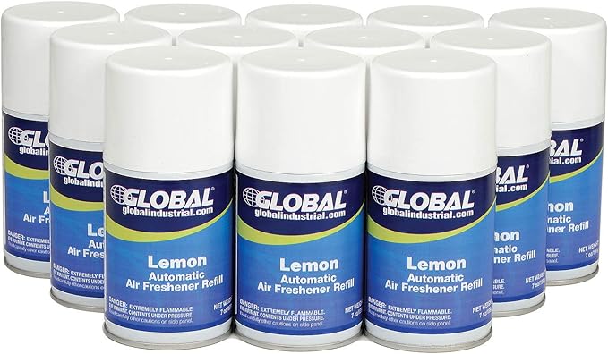 Automatic Air Freshener Refills Lemon 7 oz. Can 12 Refills/Case