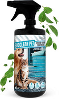 Bioclean Pet Carpet Cleaner &amp Deodorizer – Eliminates Pet Urine Smell Stain &amp Odor Remover No Residue Made in USA – 32oz